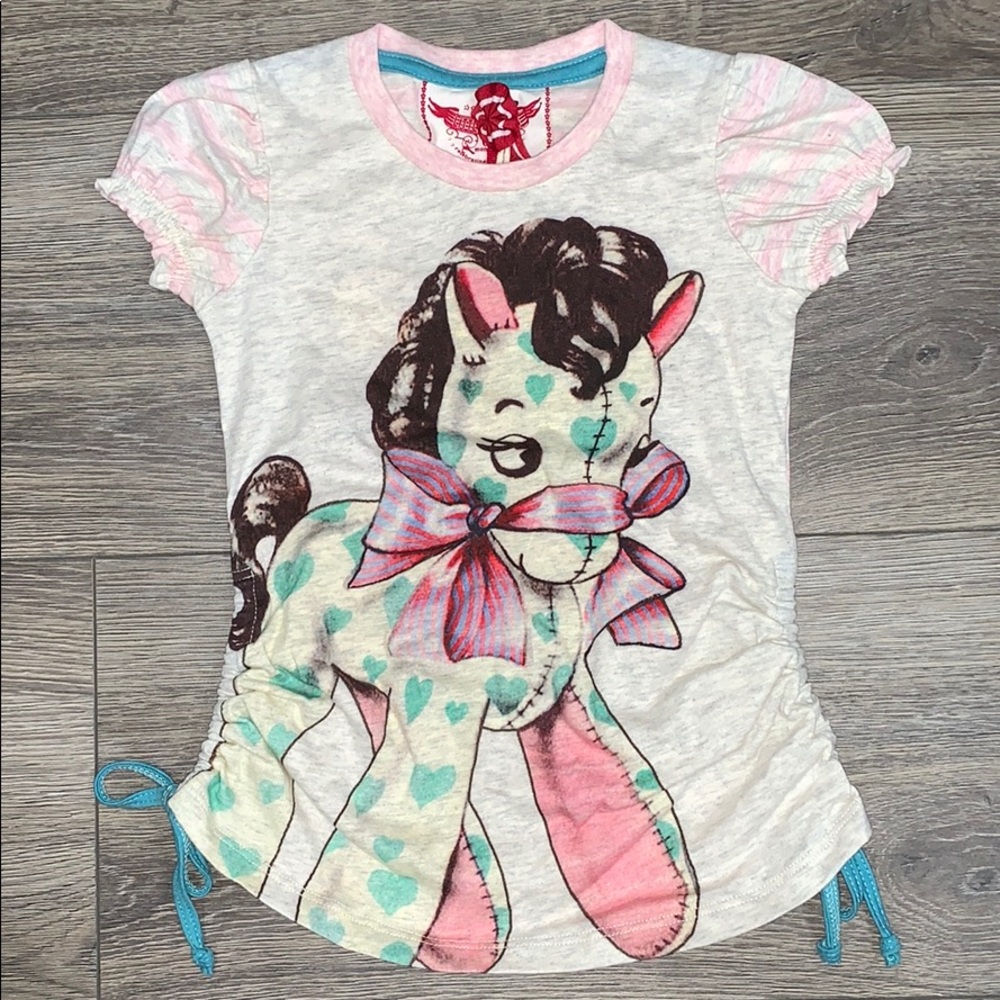 Paper Wings Vintage Horse Dress Sz 6m